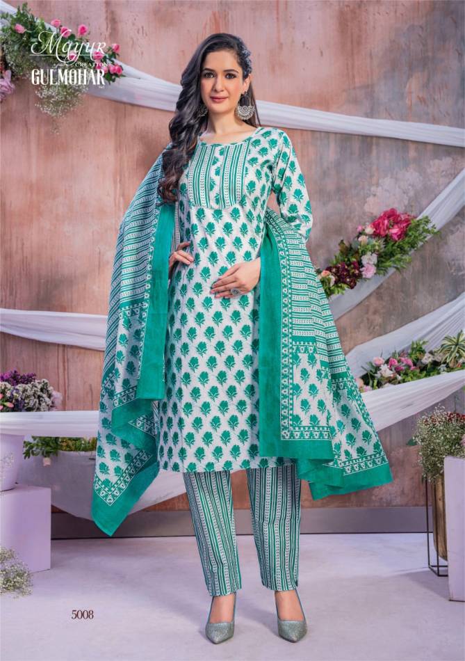 Gulmohar Vol 5 By Mayur Printed Cotton Readymade Dress Wholesale Price In Surat